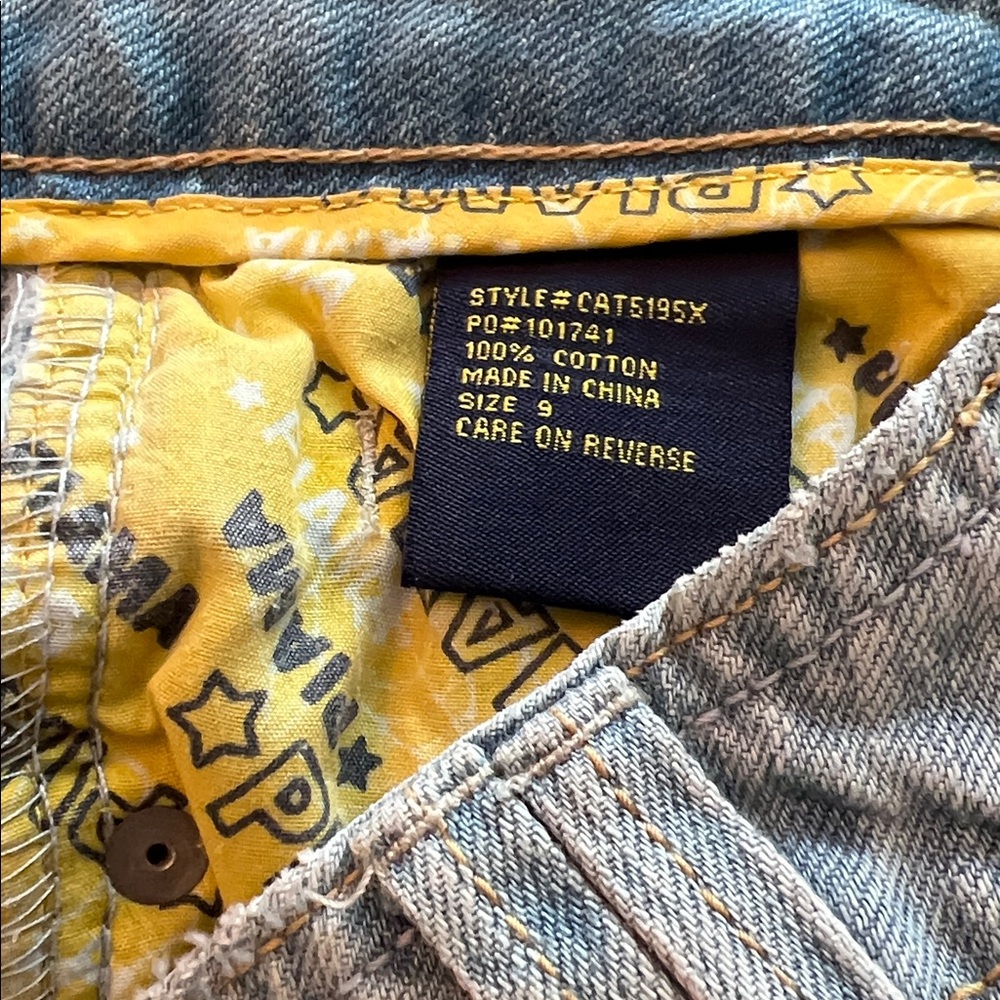 PIAMA VINTAGE Distressed Denim Skirt - Picture 10 of 10